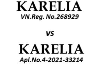 Đơn đăng ký nhãn hiệu  “KARELIA” bị phản đối